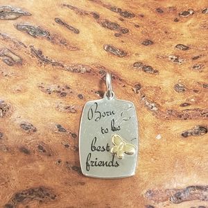 "Born To Be Best Friends" HMK Necklace Pendant